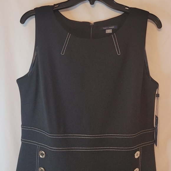 Tommy Hilfiger Scuba Crepe Mini Dress - Picture 2 of 11